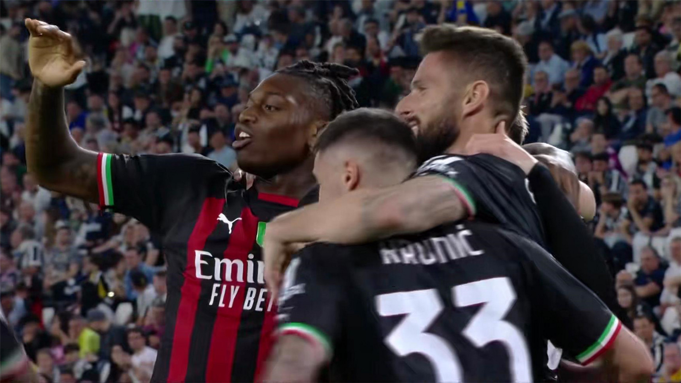 AC米兰逆转尤文图斯,晋级欧冠半决赛 AC米兰逆转尤文图斯,晋级欧冠半决赛