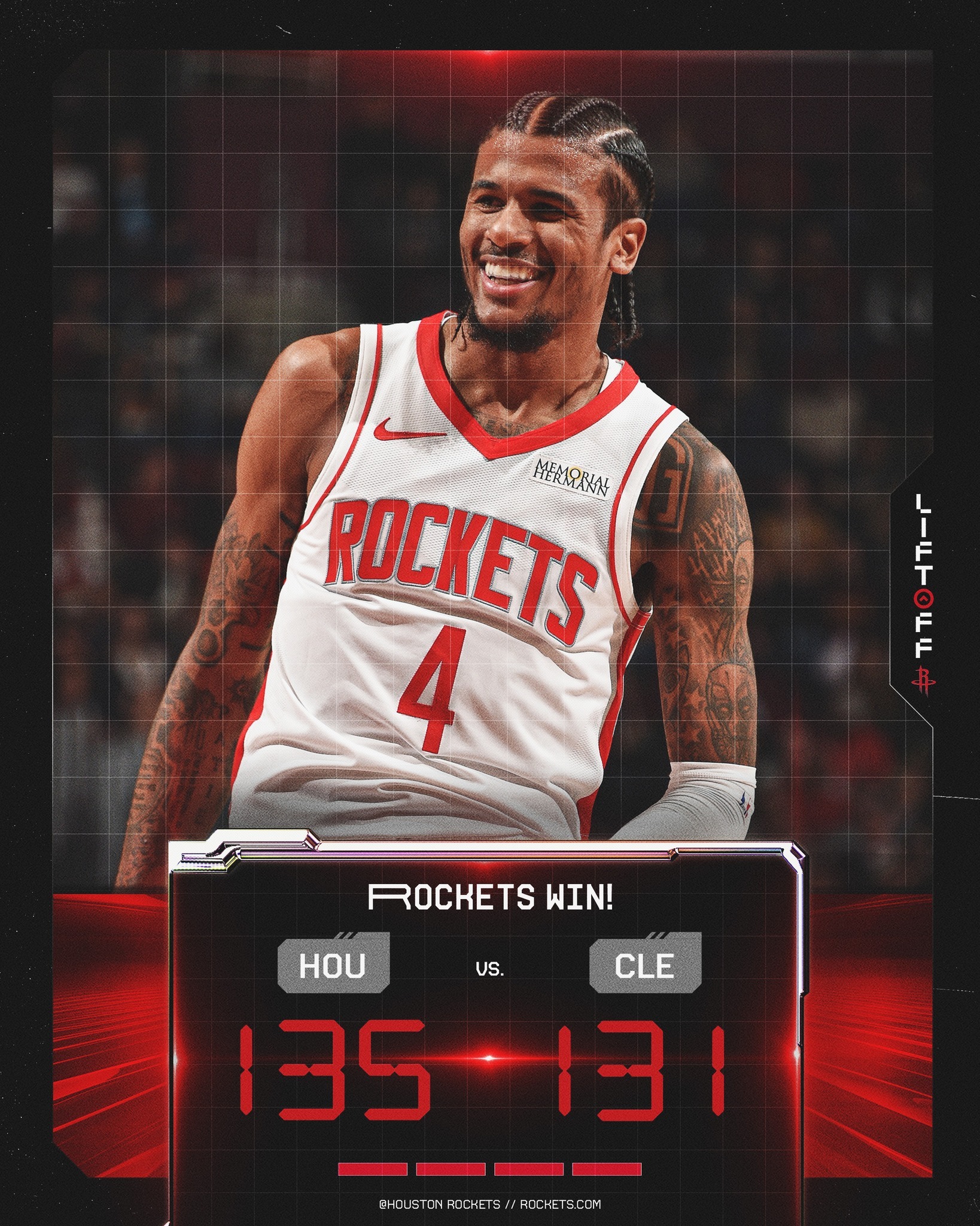 火箭大胜步行者,豪取五连胜 火箭大胜步行者,豪取五连胜